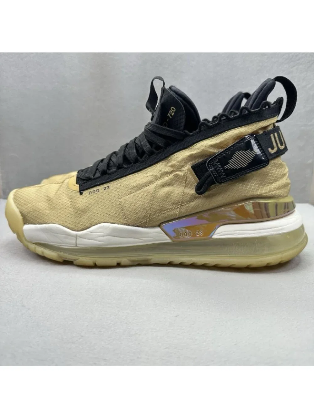 Jordan Proto Max 720 Mens Size 12 Basketball Shoes Club Gold Jumpman‎ Sneakers